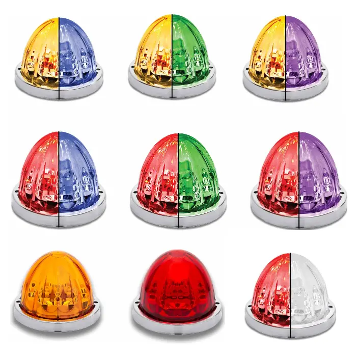 Watermelon (Starburst) Light Led With Tower Bulb & Lock Ring (Choose Color) 1