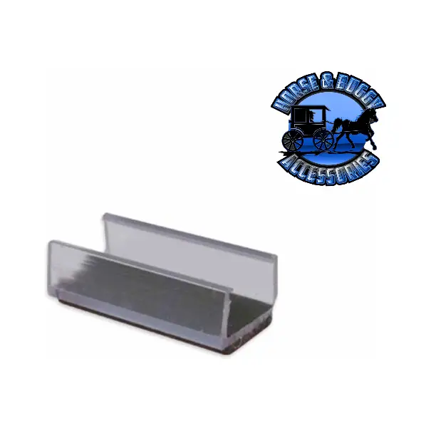 Tb-Fclip Clear Tube Clip With Double Sided 3M Tape 1