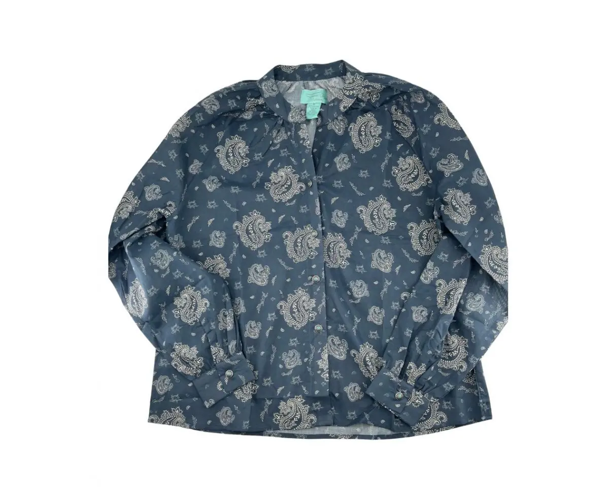 Marie Blouse In Navy Tasha Polizzi 1