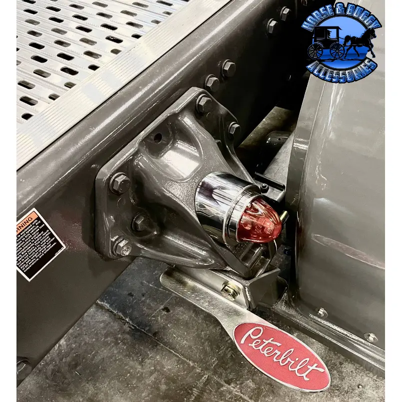 Nu-1800 Peterbilt Low Air Leaf Suspension Watermelon Light Brackets (Sold In Sets Of 4)  #Nu-1800 1