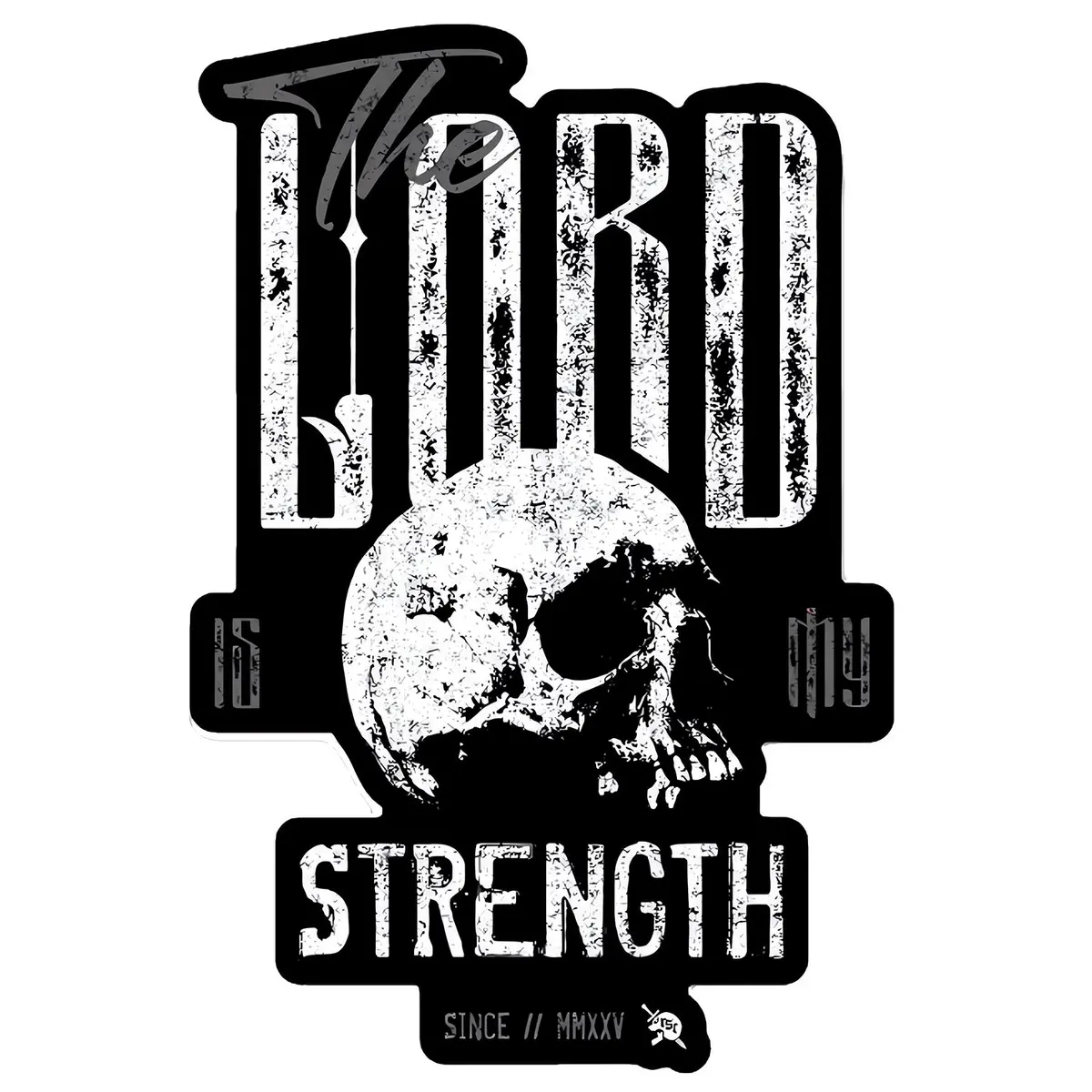 The Lord Is My Strength Decal 1