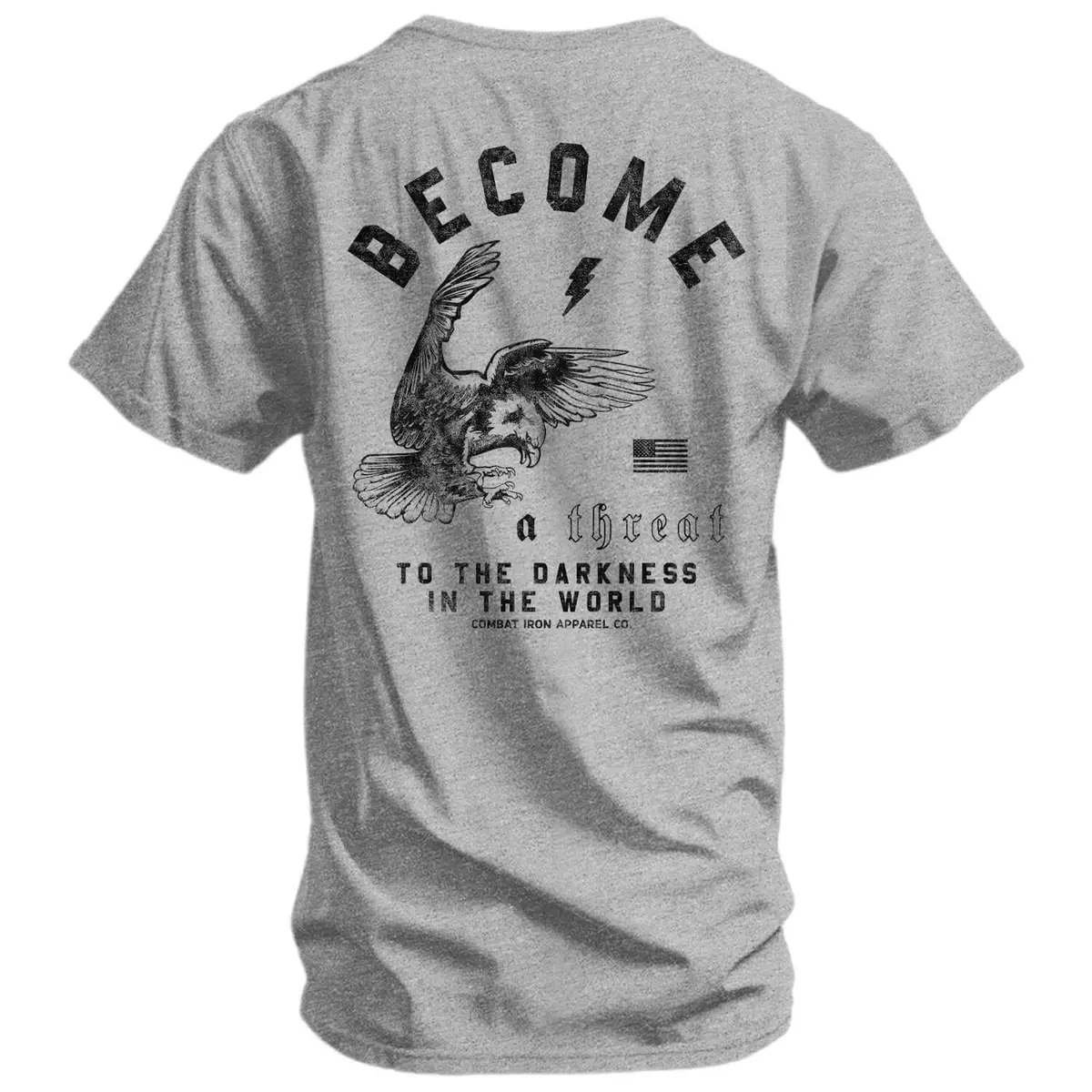 Become A Threat To The Darkness Men's T-Shirt 8