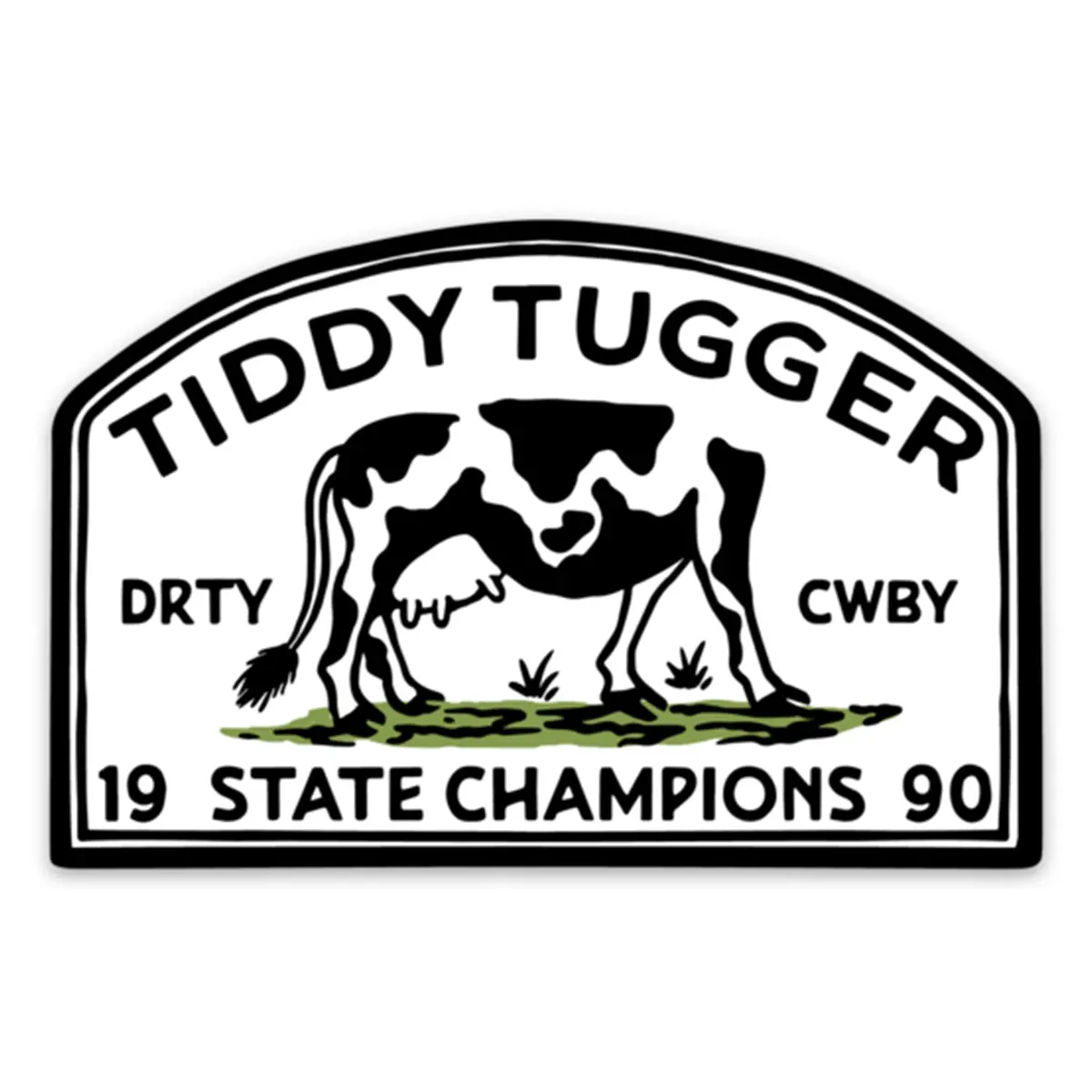 Tiddy Tugger State Champs Decal 1