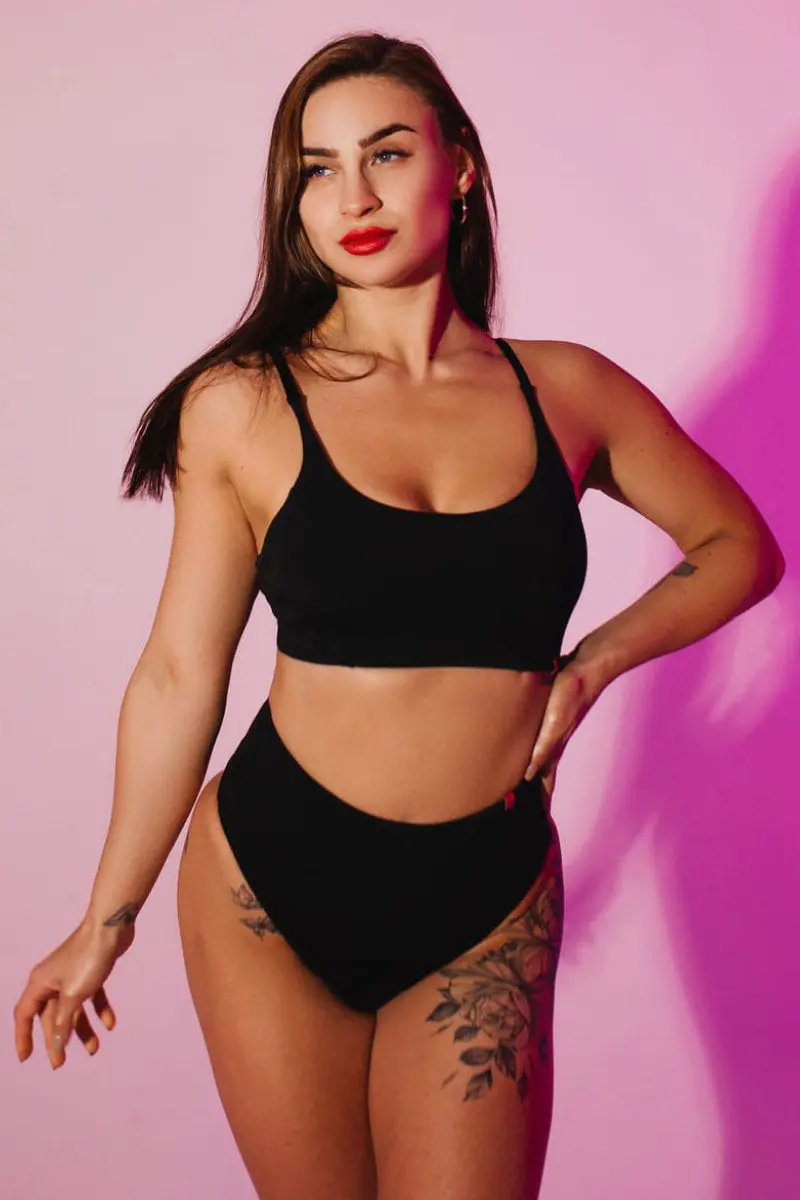 Pole Addict Bliss Top - Black 1
