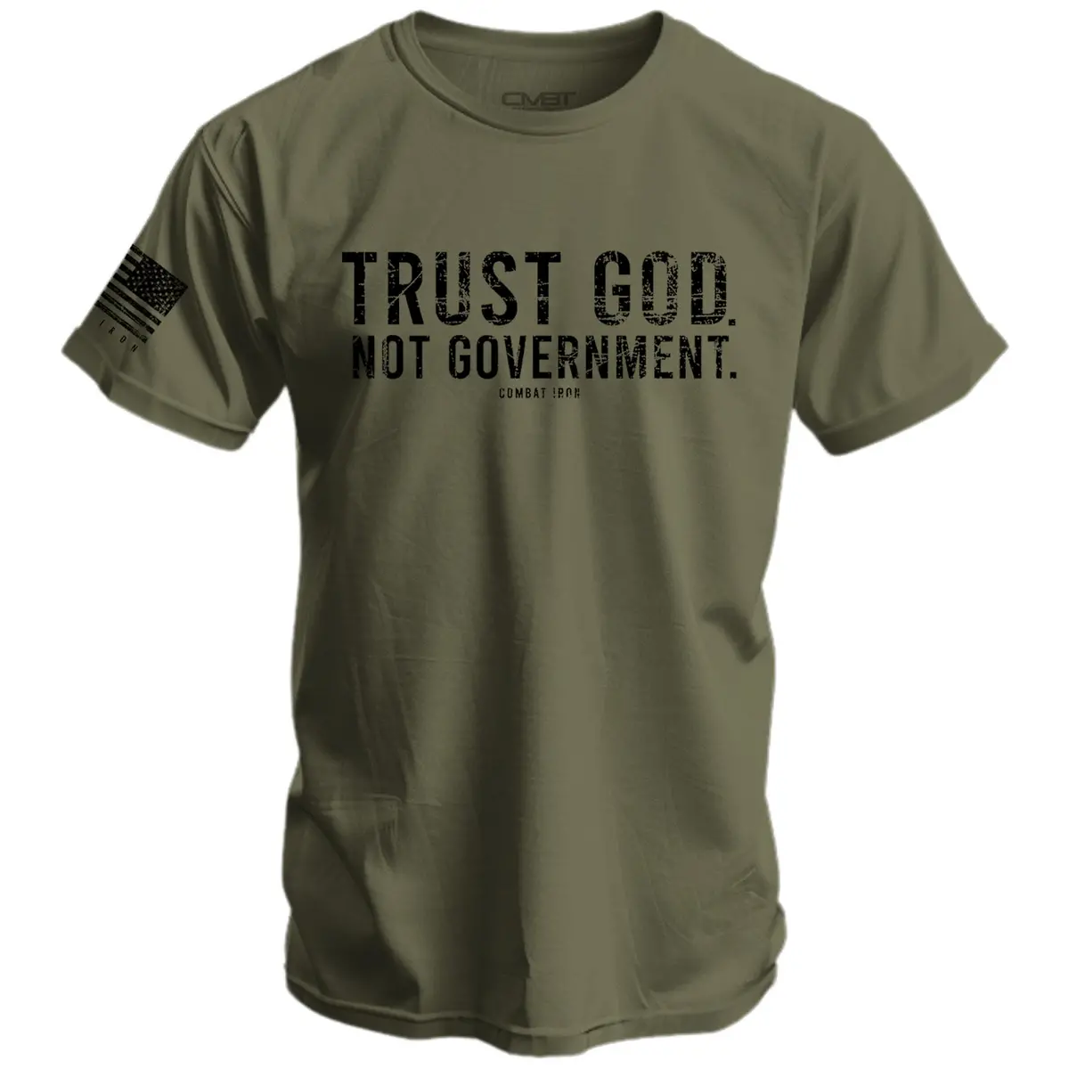 Trust God. Not Government. Men's T-Shirt 4