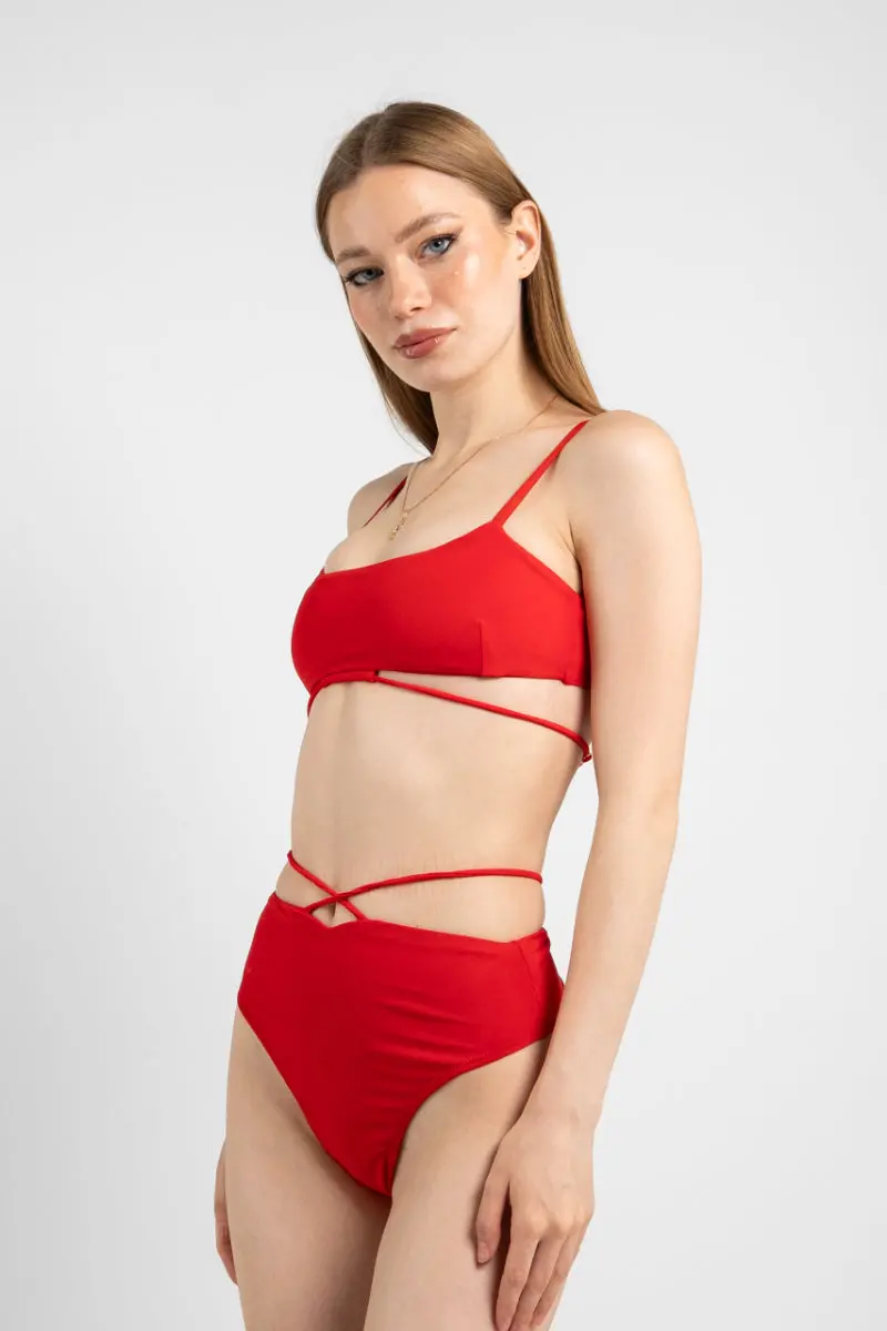 Rev Activ Sassy Top - Red 1