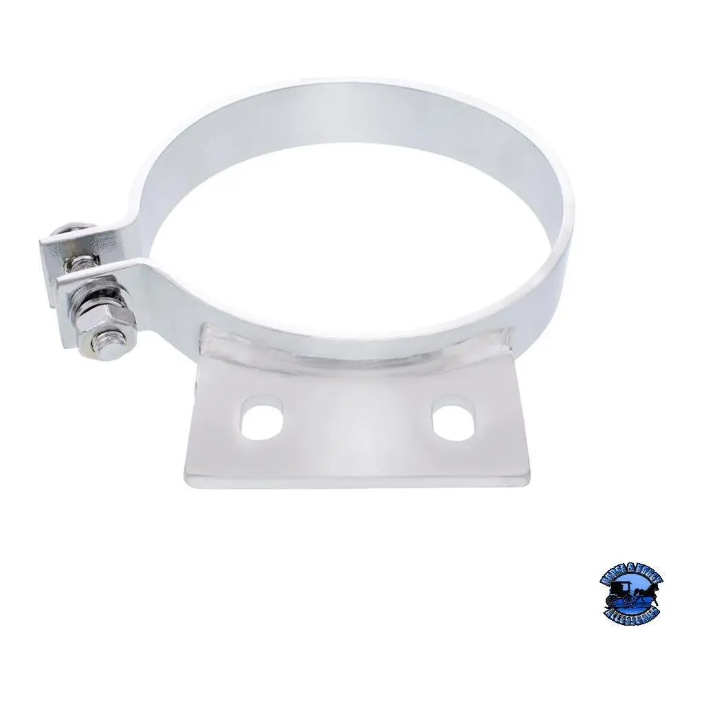 United Pacific 304 Stainless Steel Exhaust Clamp For Peterbilt 1