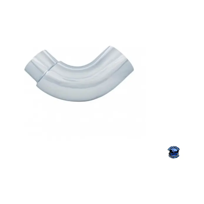 United Pacific Chrome 90 Degree Exhaust Outside To Outside Diameter Reduction Elbow 1