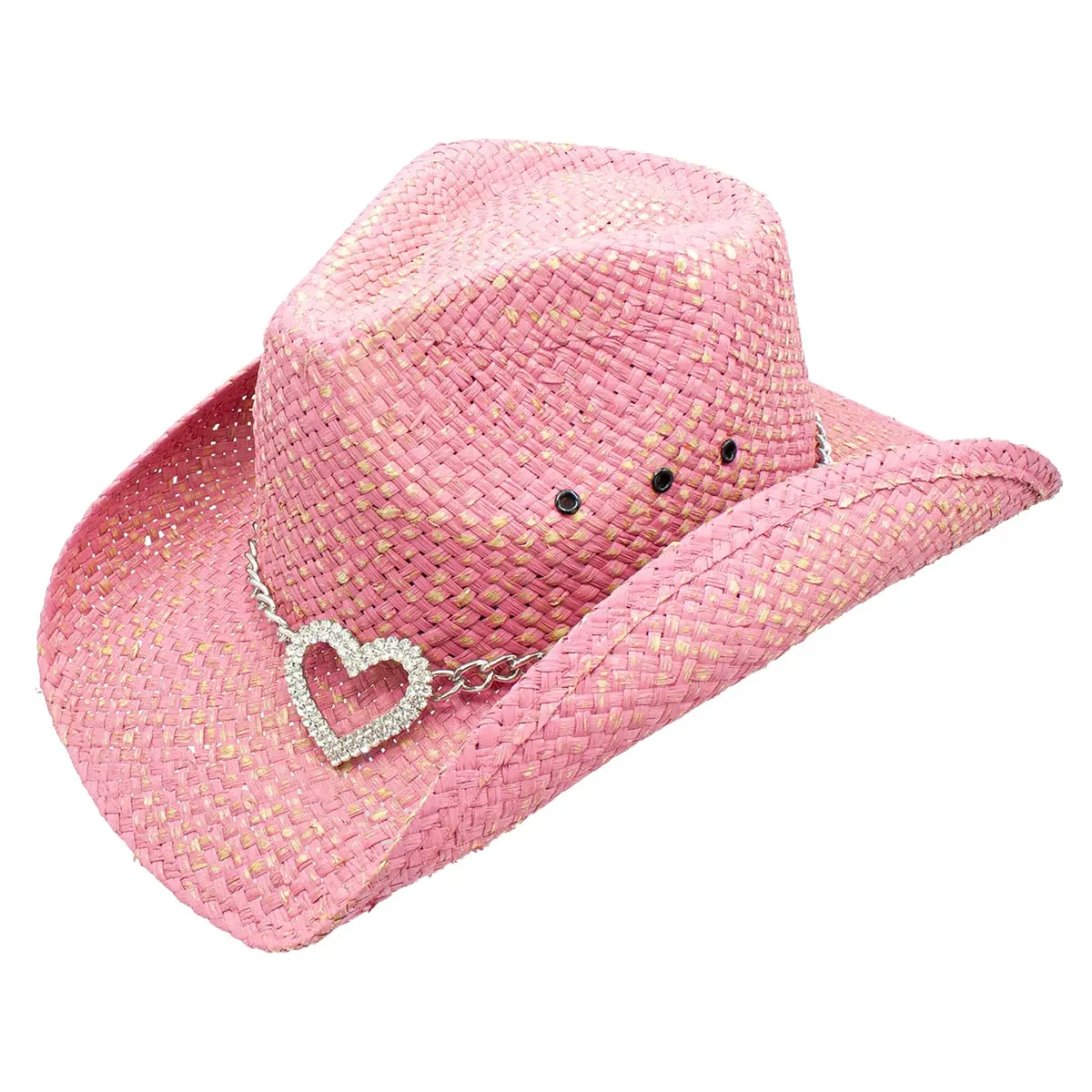 Heart Attack Pink Cowboy Hat By Peter Grimm - Bourbon Cowgirl 1