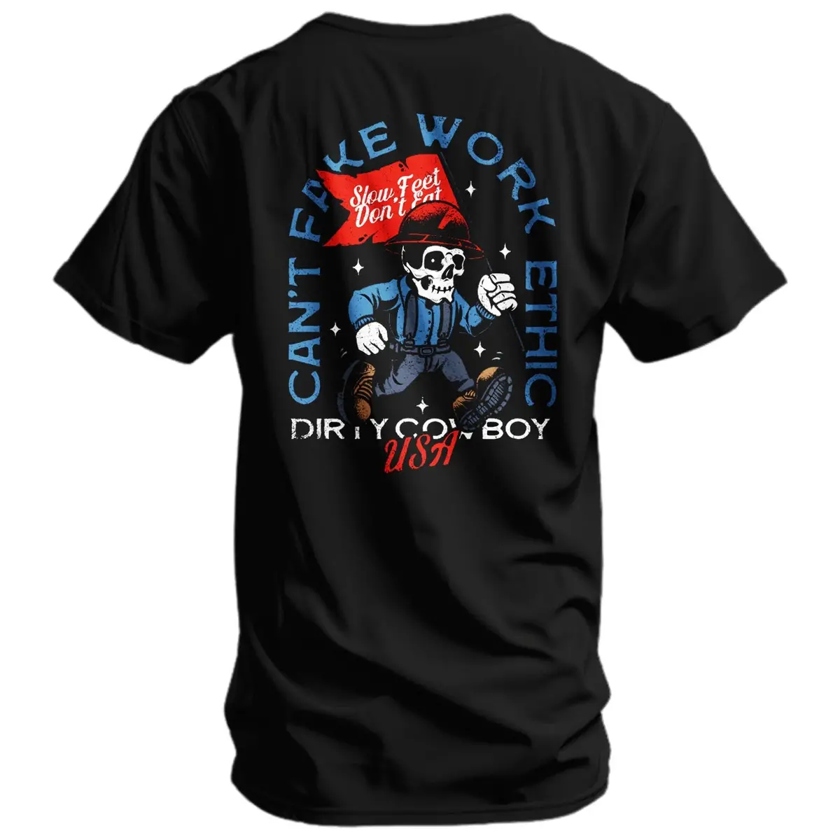 Can't Fake Work Ethic Men's T-Shirt 1