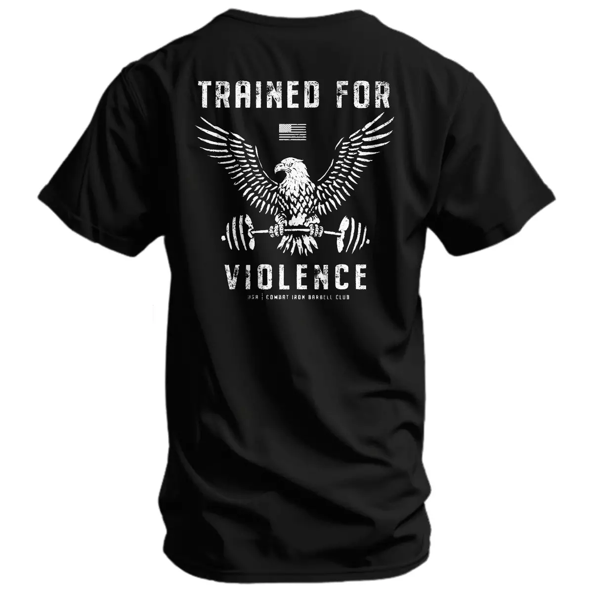 Trained For Violence  Men's T-Shirt 1
