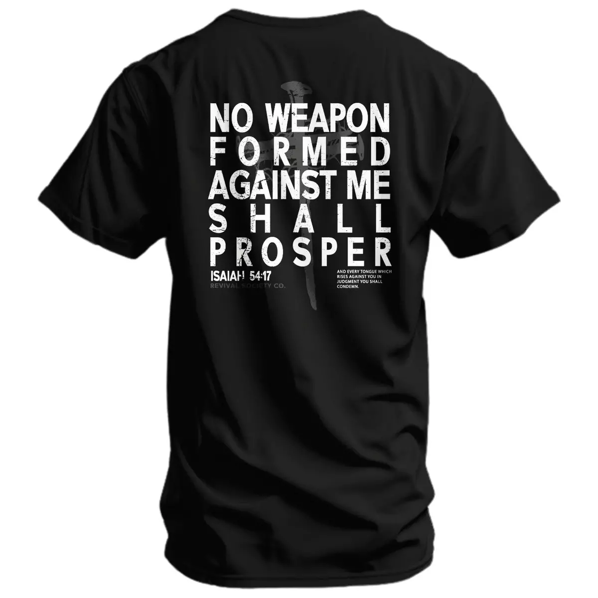 Isiah 54:17 Men's T-Shirt 1