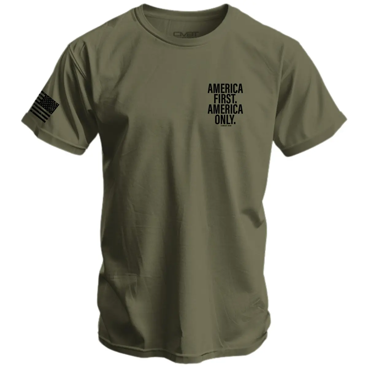 America First. American Only. Men's T-Shirt 12