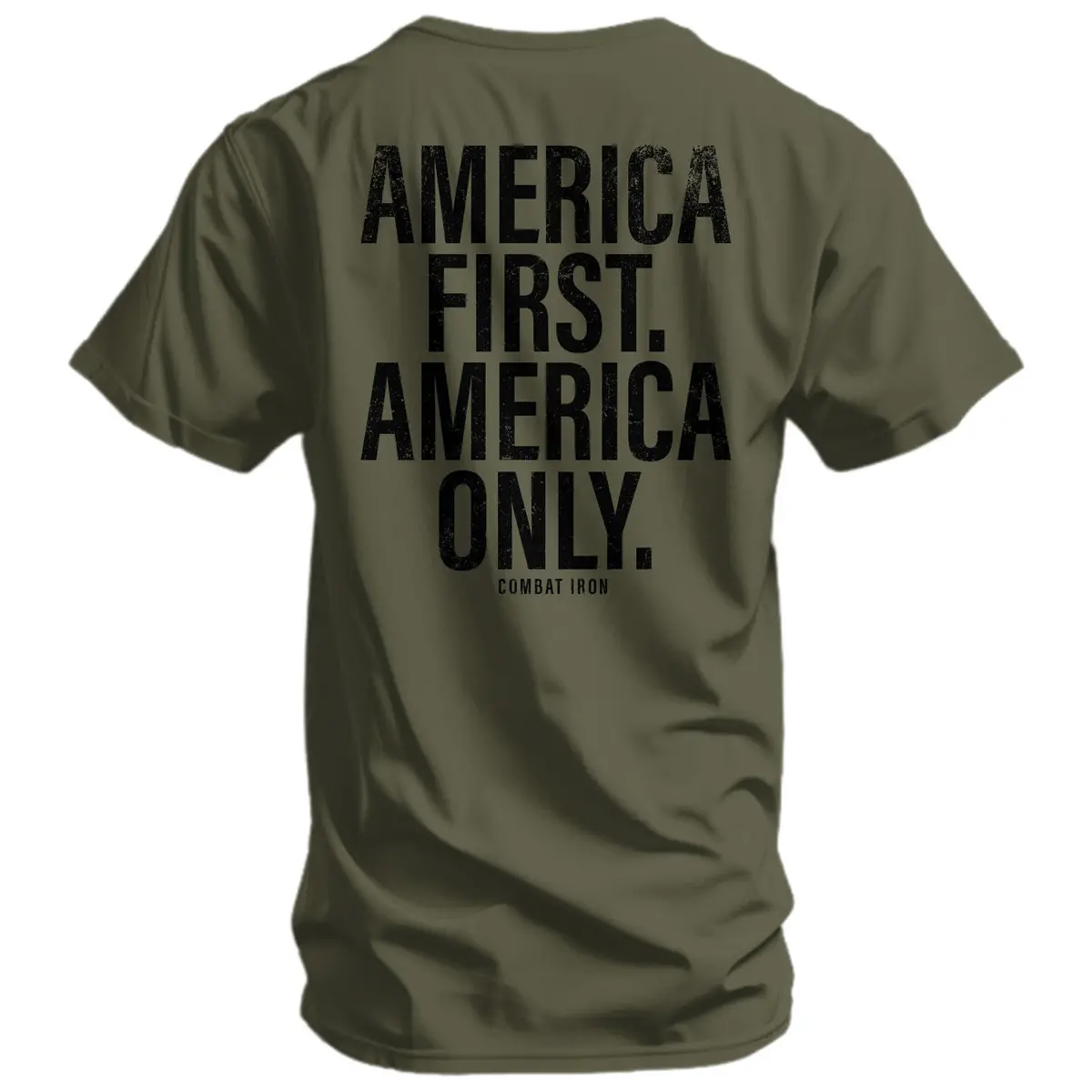America First. American Only. Men's T-Shirt 11
