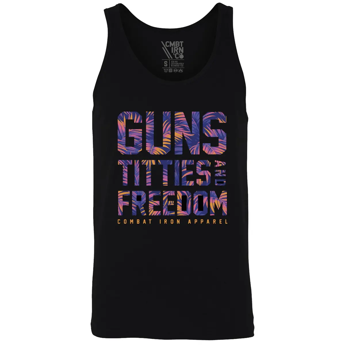 Guns, Titties, Freedom Men's Tank 1
