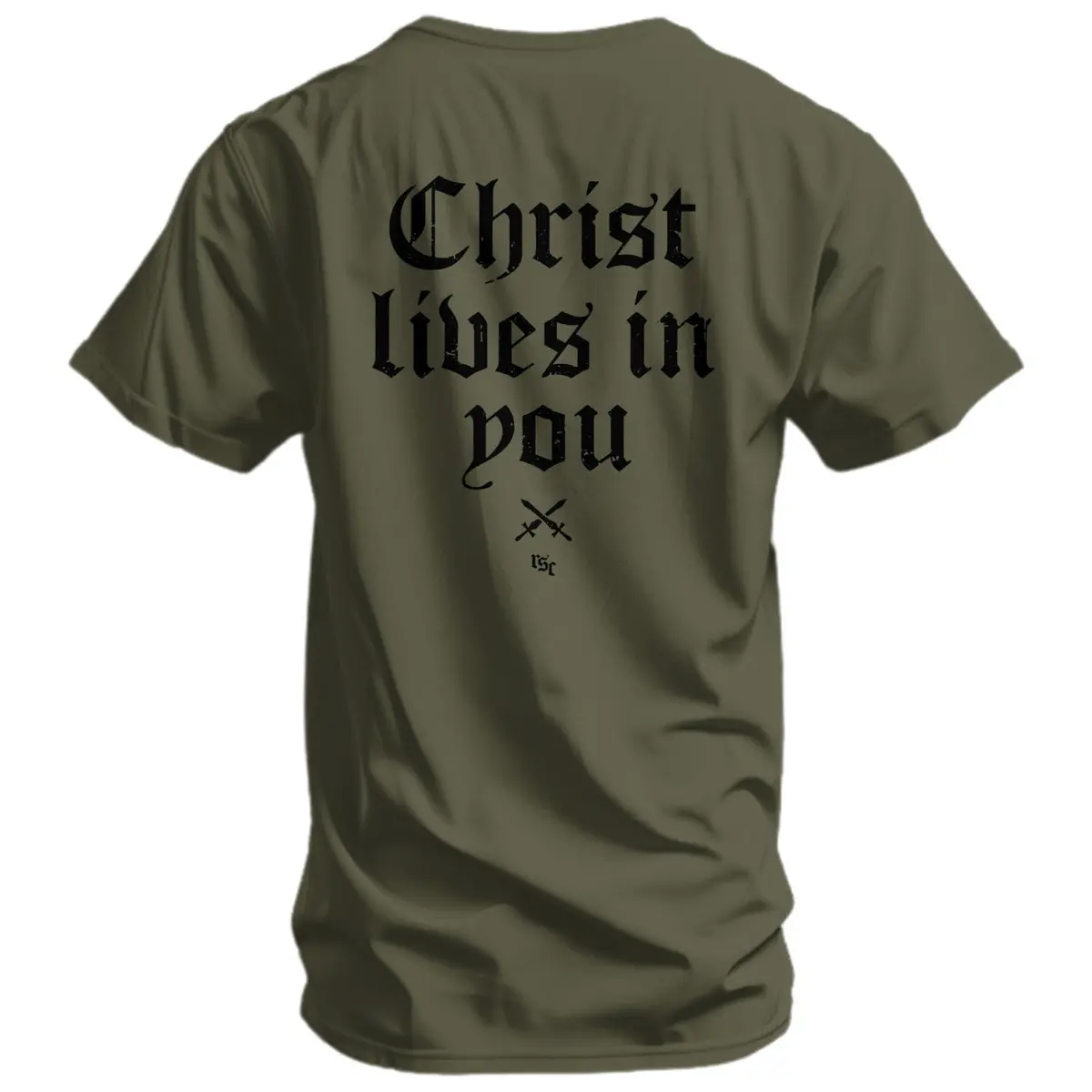 Christ Lives In You Men's T-Shirt 7