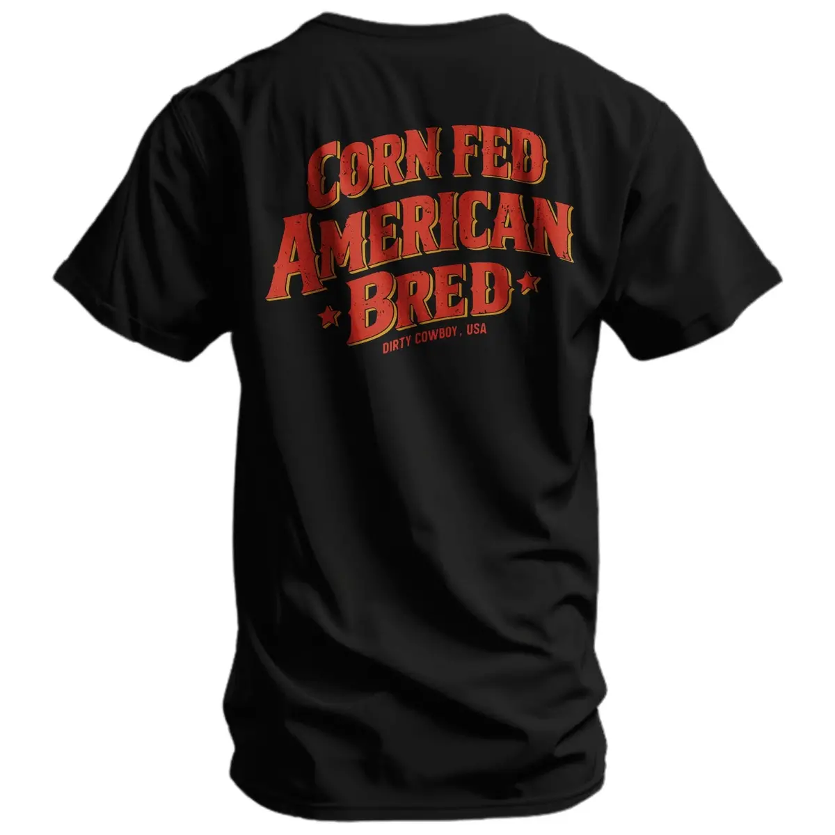 Corn Fed. American Bred Men's T-Shirt 1
