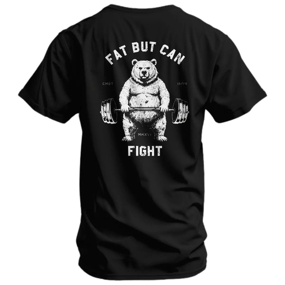 Fat But Can Fight Men's T-Shirt 1