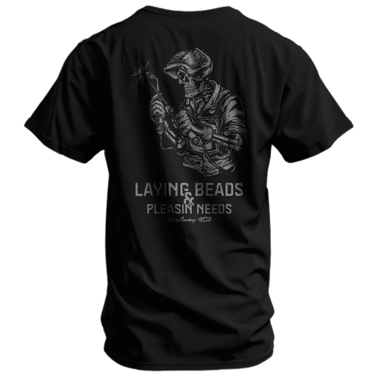 Laying Beads & Pleasin' Needs Mens T-Shirt 1