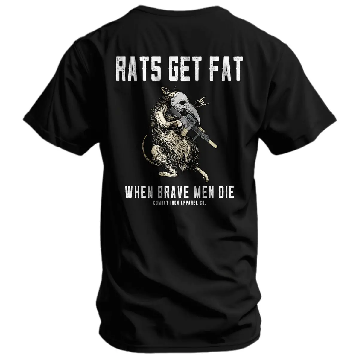 Rats Get Fat Men's T-Shirt 1