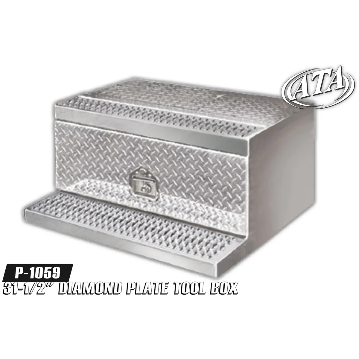 #Ata-P-1059 Aluminium Diamond Plate Tool Box 1