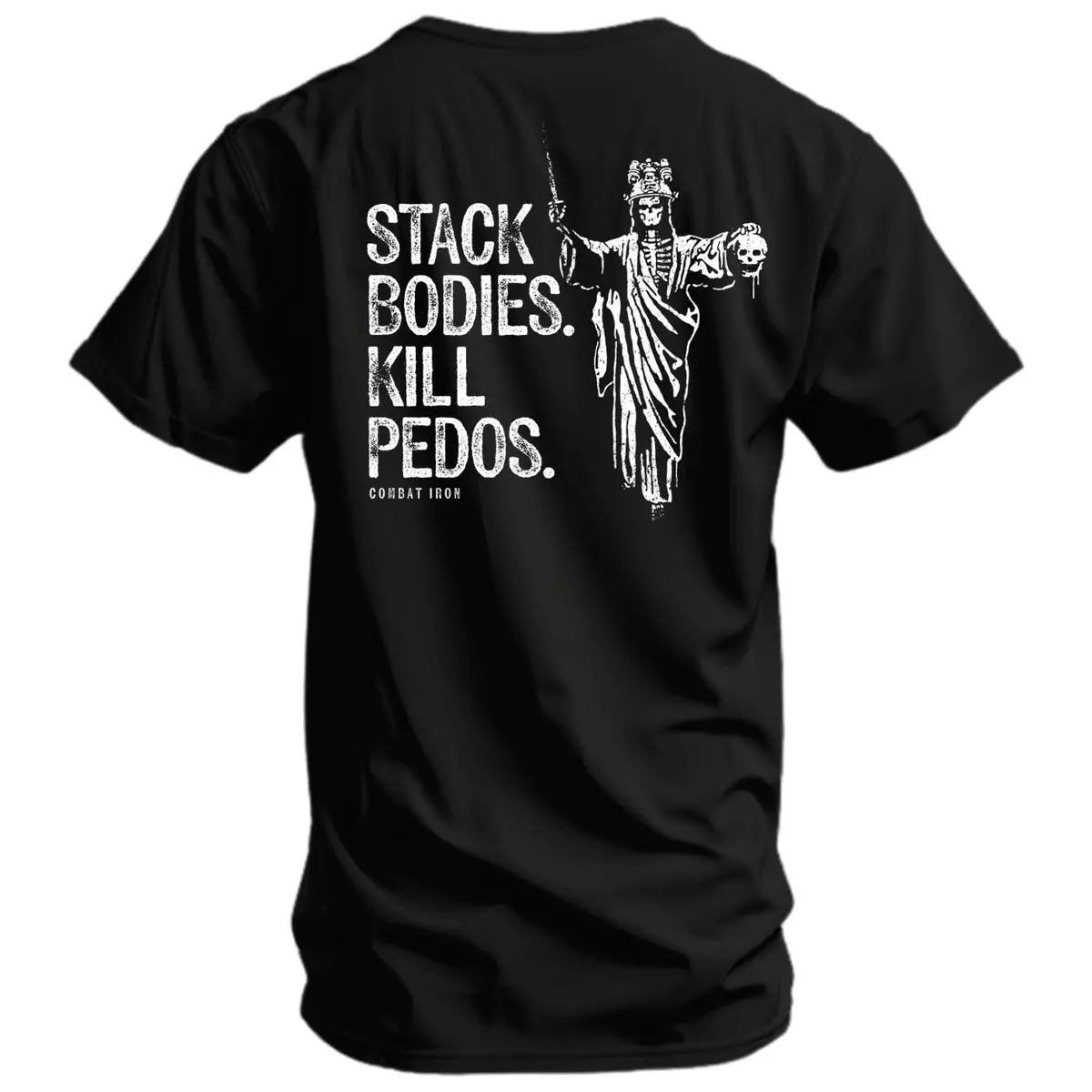 Stack Bodies. Kill Pedos. Men's T-Shirt 1