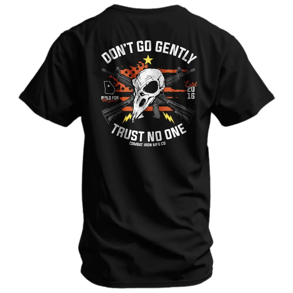 Don't Go Gently. Trust No One Men's T-Shirt 1