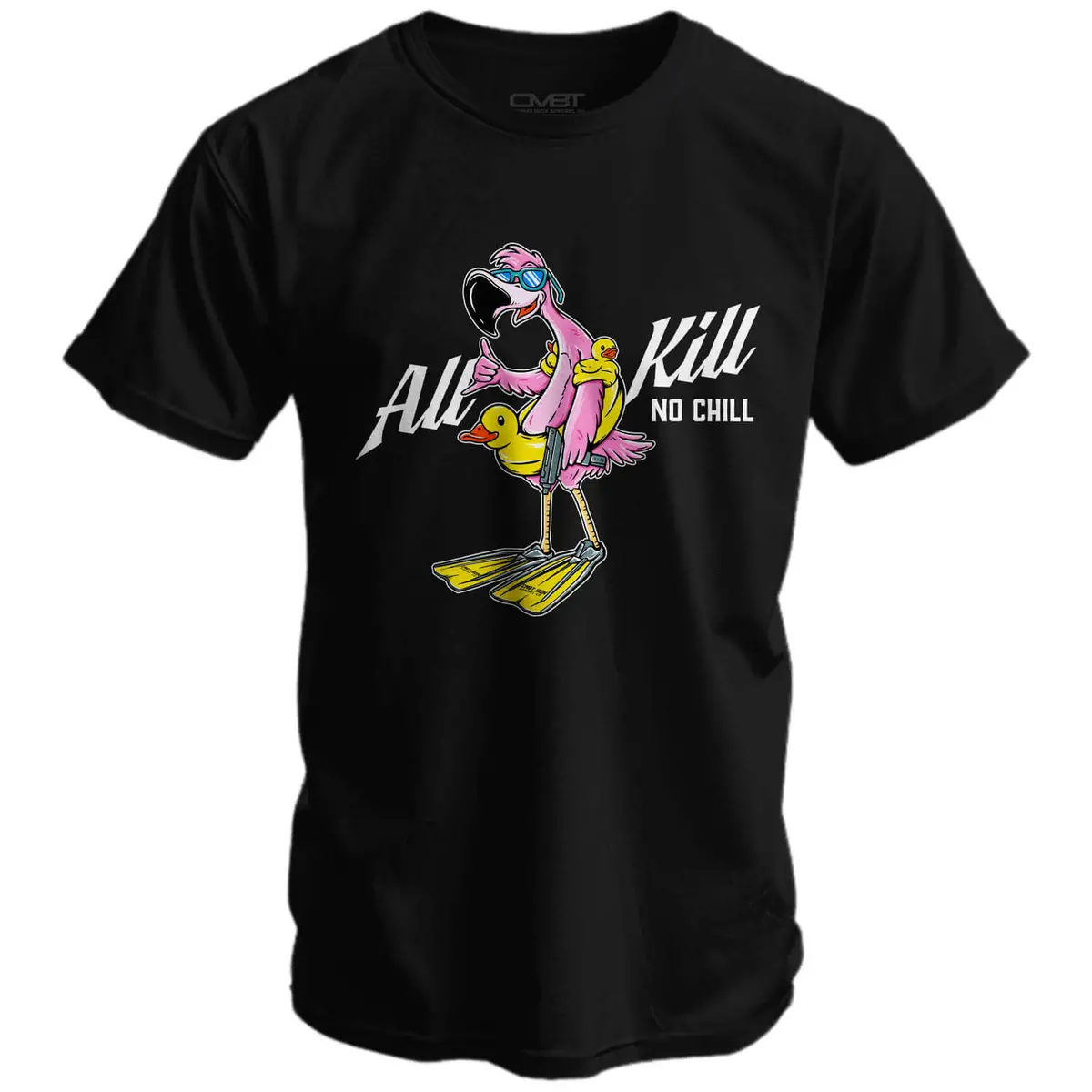 All Kill No Chill Flamingo Men's T-Shirt 1