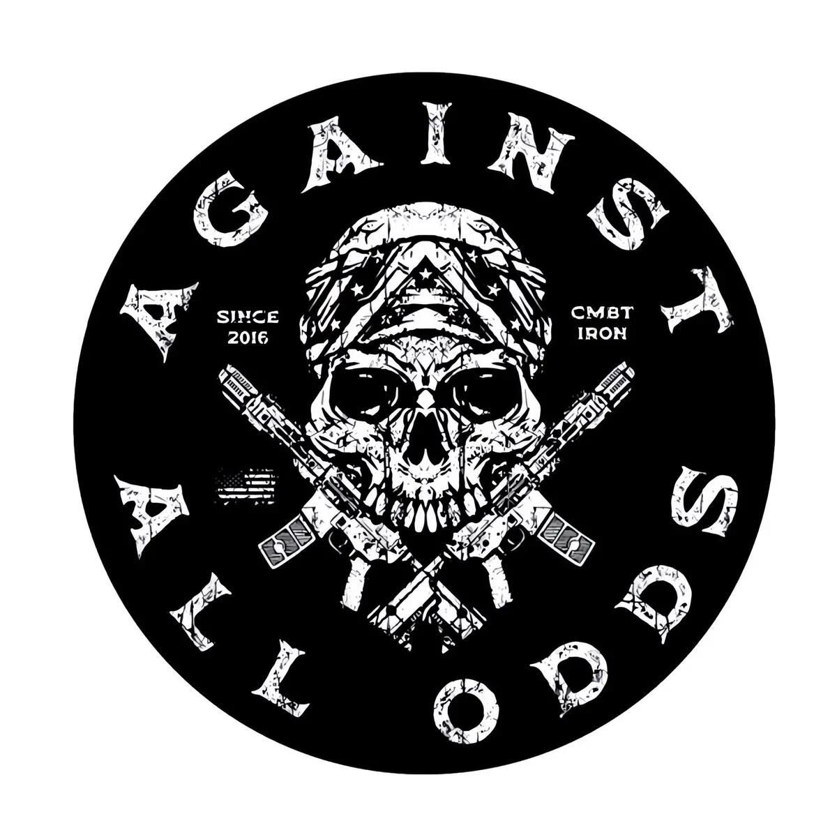 Against All Odd's Skull Decal 1