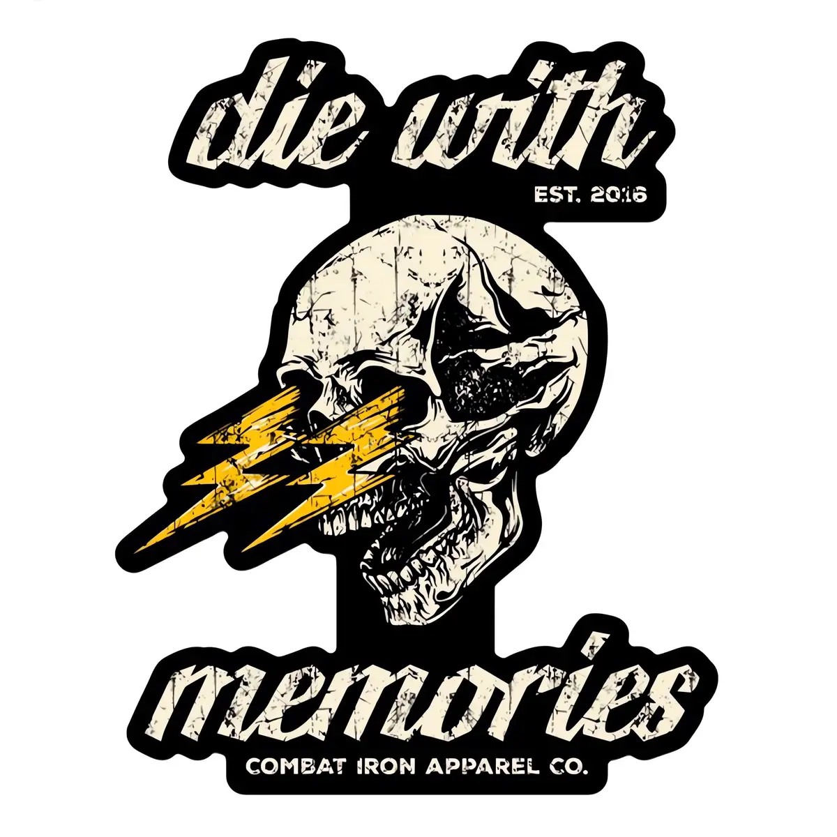 Die With Memories Decal 1