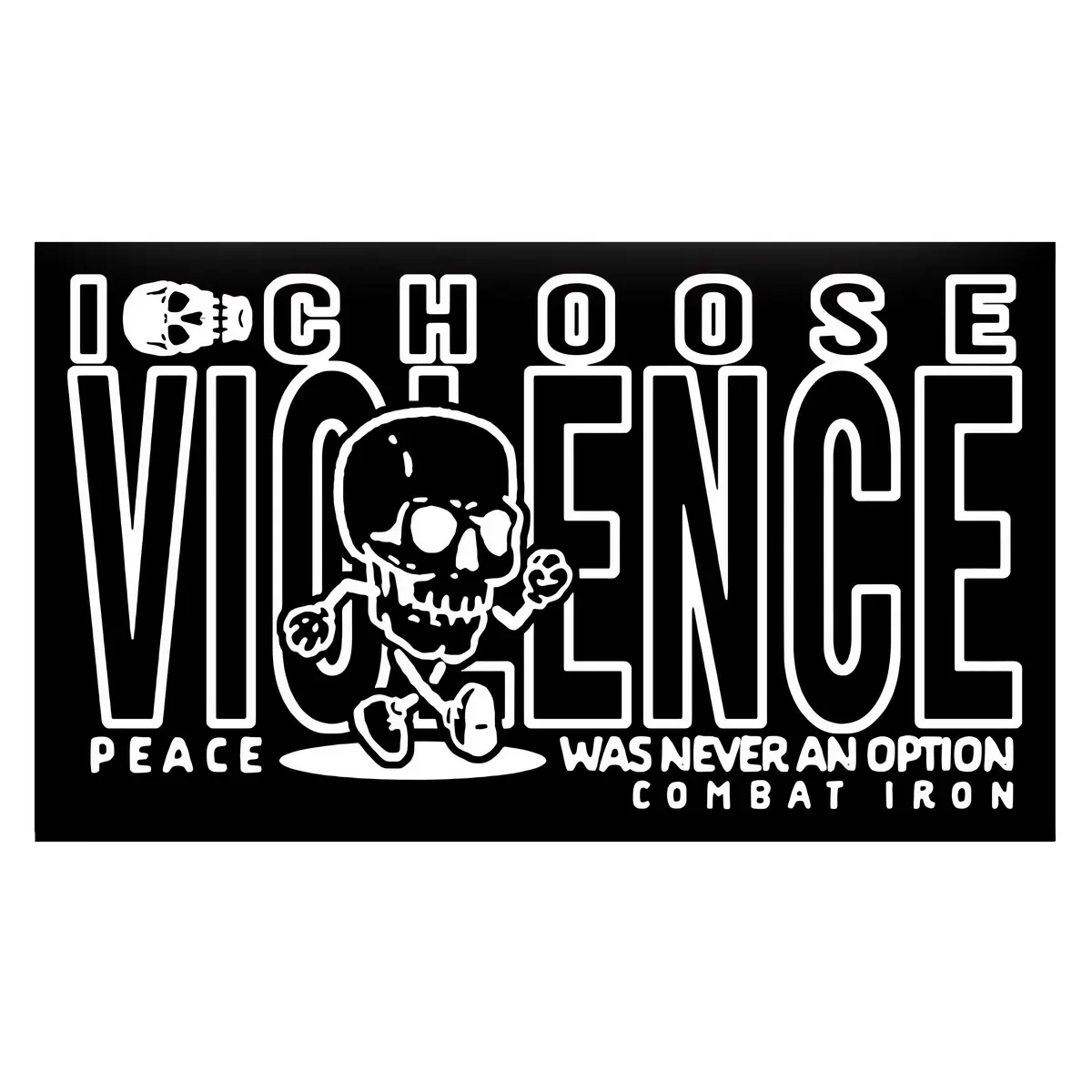 I Choose Violence Decal 1