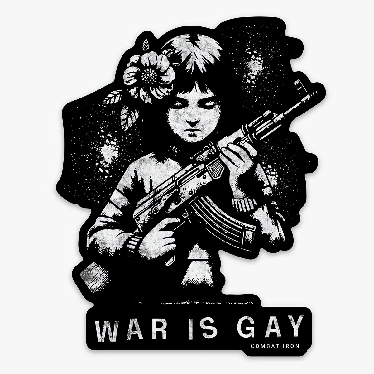 War Is Gay Decal 1