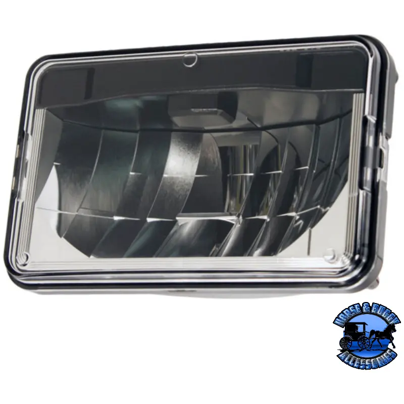 V702c Led Headlight, Rectangular, Low Beam, 4″X6″, White 1