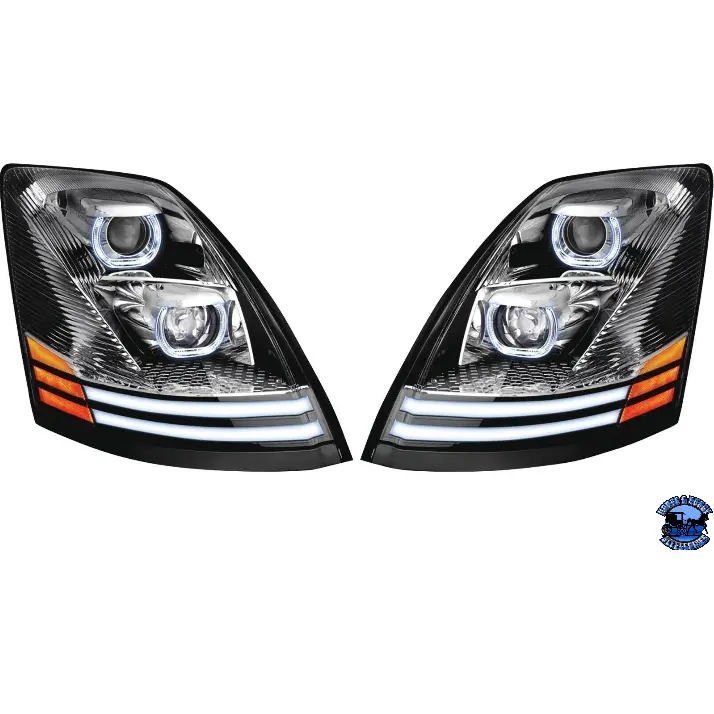 Volvo Driver And Passenger Side Headlights All Led Dot Approved Plug N Play 1