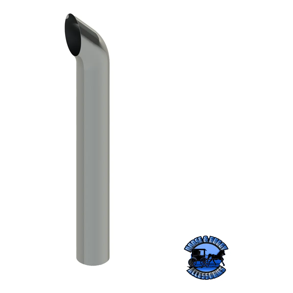606A-024-1103 6"X24" West Coast Curve Exhaust Stack 1