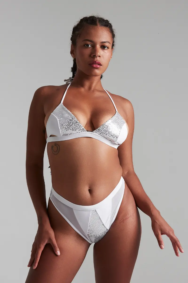 Harna Sparkling Top - White 1