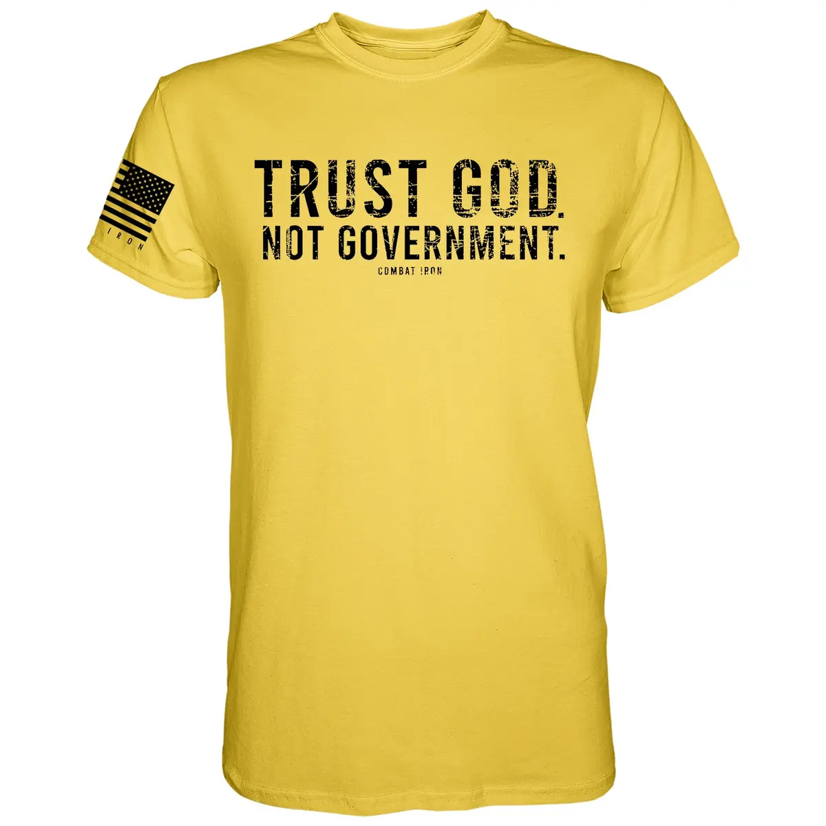 Trust God. Not Government. Men's T-Shirt 5