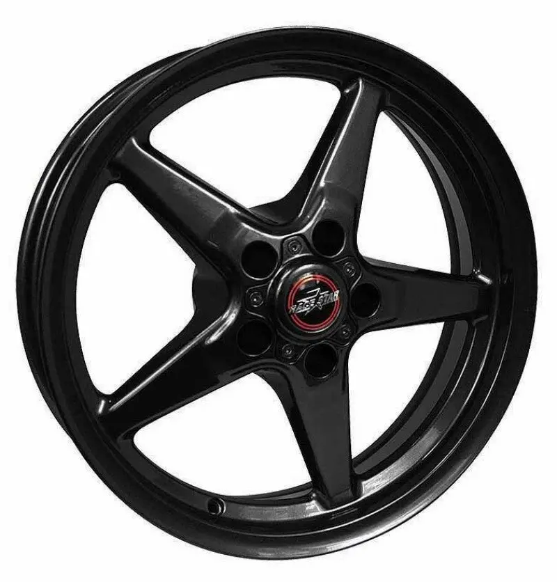 Race Star 92 Drag Star Bracket Racer 17X9.5 5X4.50Bc 6.875Bs Gloss Black Wheel 1