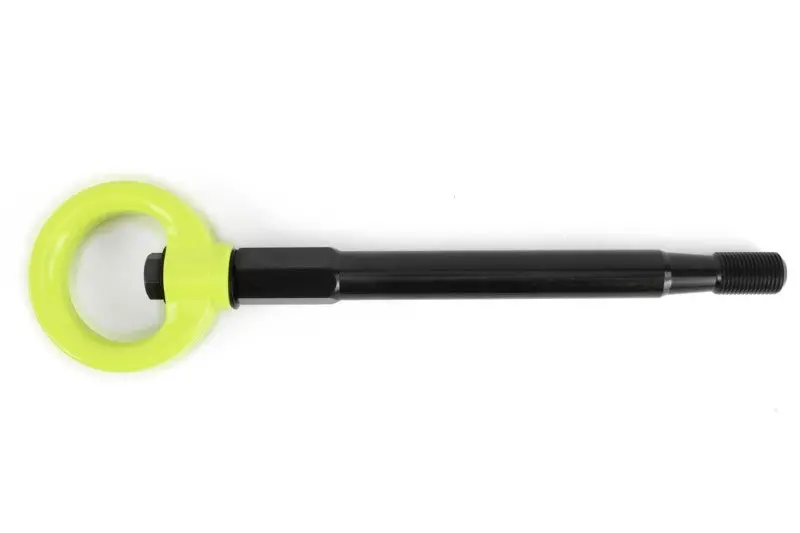 Perrin 08-14 Subaru Wrx/Sti Tow Hook Kit (Front) - Neon Yellow 1