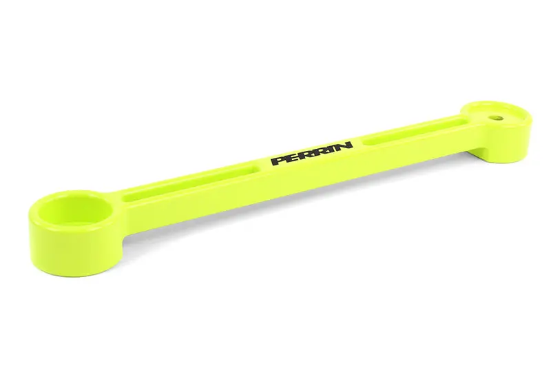 Perrin 93-22 Impreza/02-22 Wrx/04-21 Sti/13-20 & 2022 Brz/2022 Gr86 Battery Tie Down - Neon Yellow 1