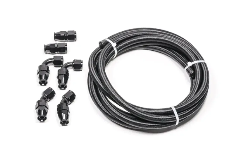 Radium Engineering 8An Universal Diy Ptfe Hose Kit - Black 1