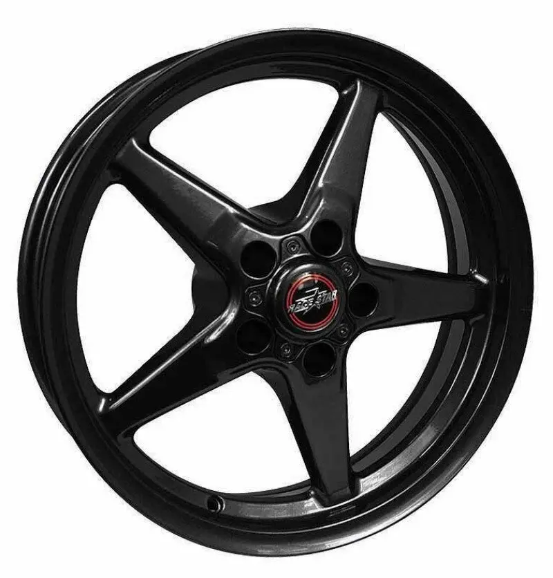 Race Star 92 Drag Star Bracket Racer 17X7 5X120bc 4.25Bs Gloss Black Wheel 1