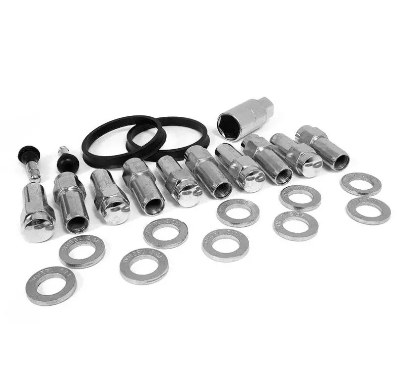 Race Star 14Mm X 1.5 Open End 1.38In Shank W/ .875In Head  15+ Mustang Deluxe Lug Kit - 10 Pk 1
