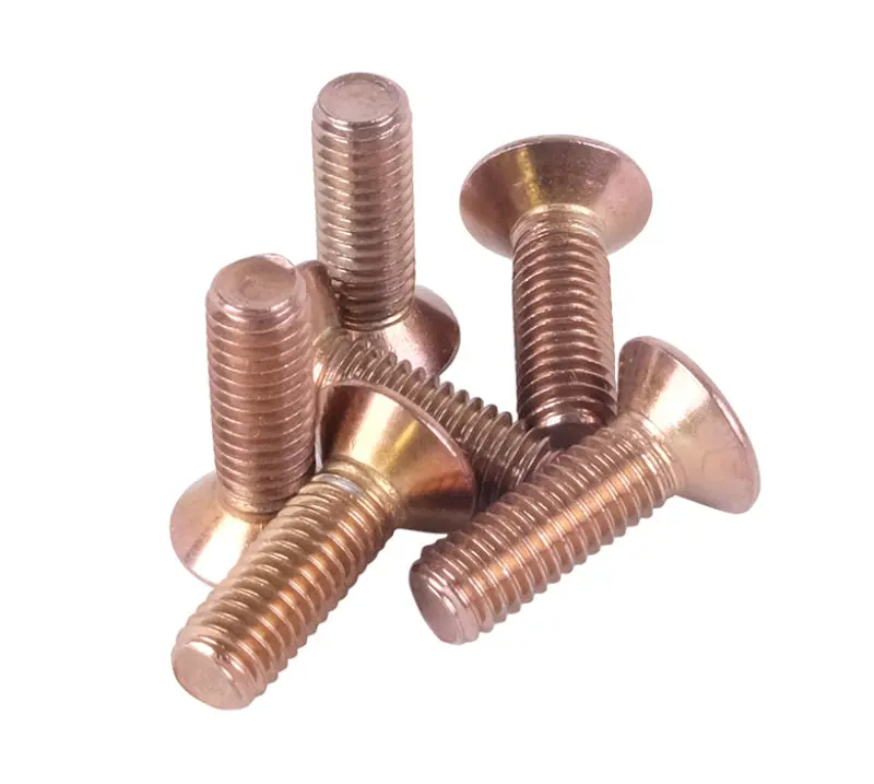 Nrg Steering Wheel Screw Upgrade Kit (Conical) - Rose Gold 1