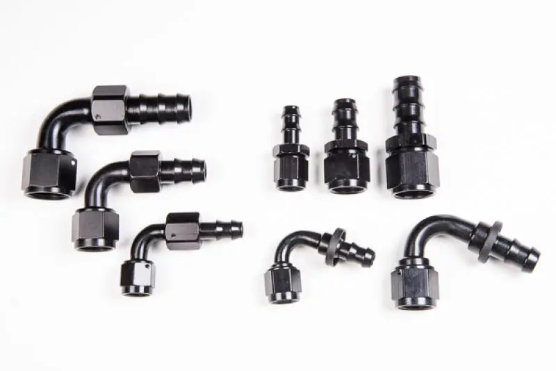Radium Engineering 8An 90Deg Pushlok Hose End 1