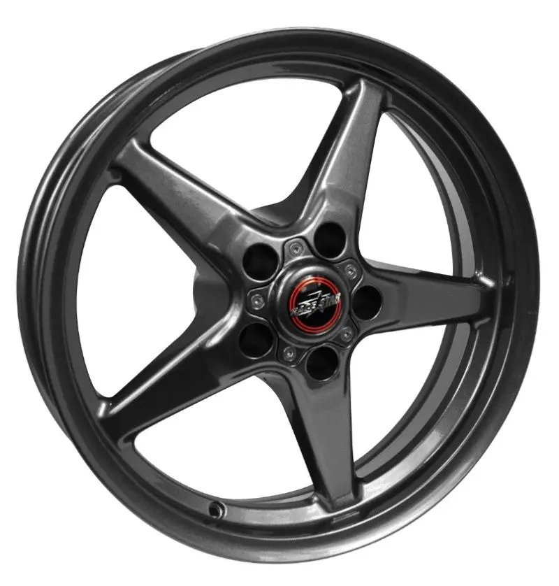 Race Star 92 Drag Star 17X10.50 5X4.50Bc 7.63Bs Direct Drill Metallic Gray Wheel 1