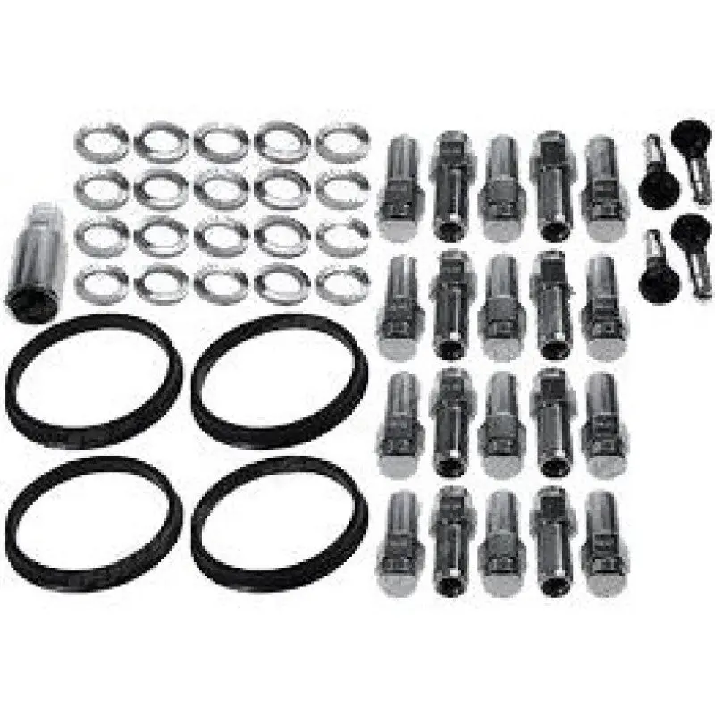 Race Star 12Mmx1.5 Gm Open End Deluxe Lug Kit - 20 Pk 1