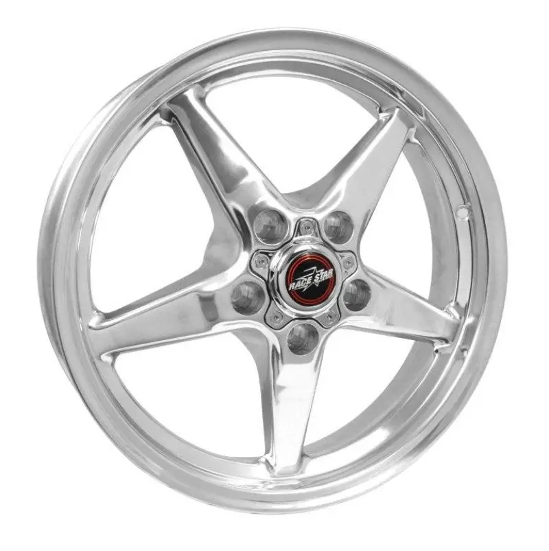 Race Star 92 Drag Star 17X4.50 5X4.50Bc 1.75Bs Direct Drill Polished Wheel 1