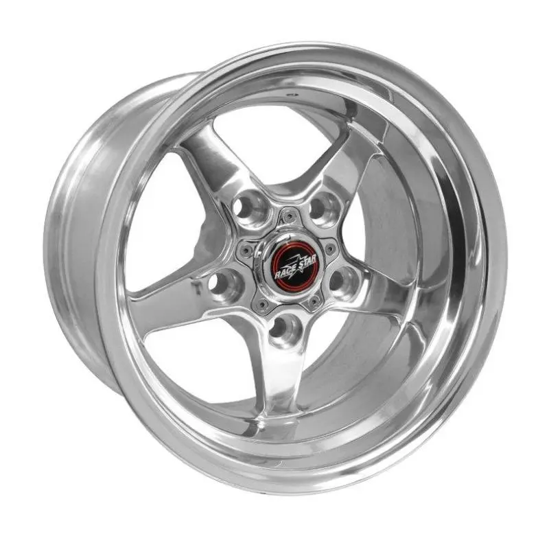 Race Star 92 Drag Star 15X10.00 5X135bc 5.25Bs Direct Drill Polished Wheel 1