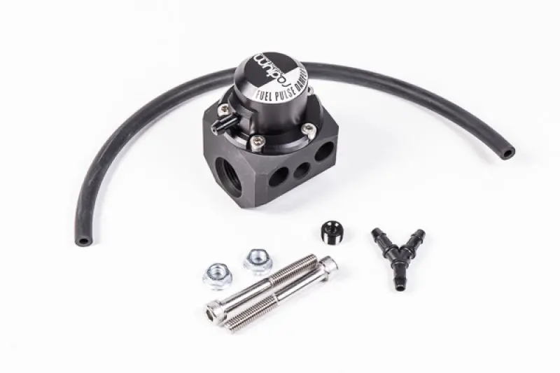 Radium Engineering Fuel Rail In Line Extra Range Pulse Damper 6An 1